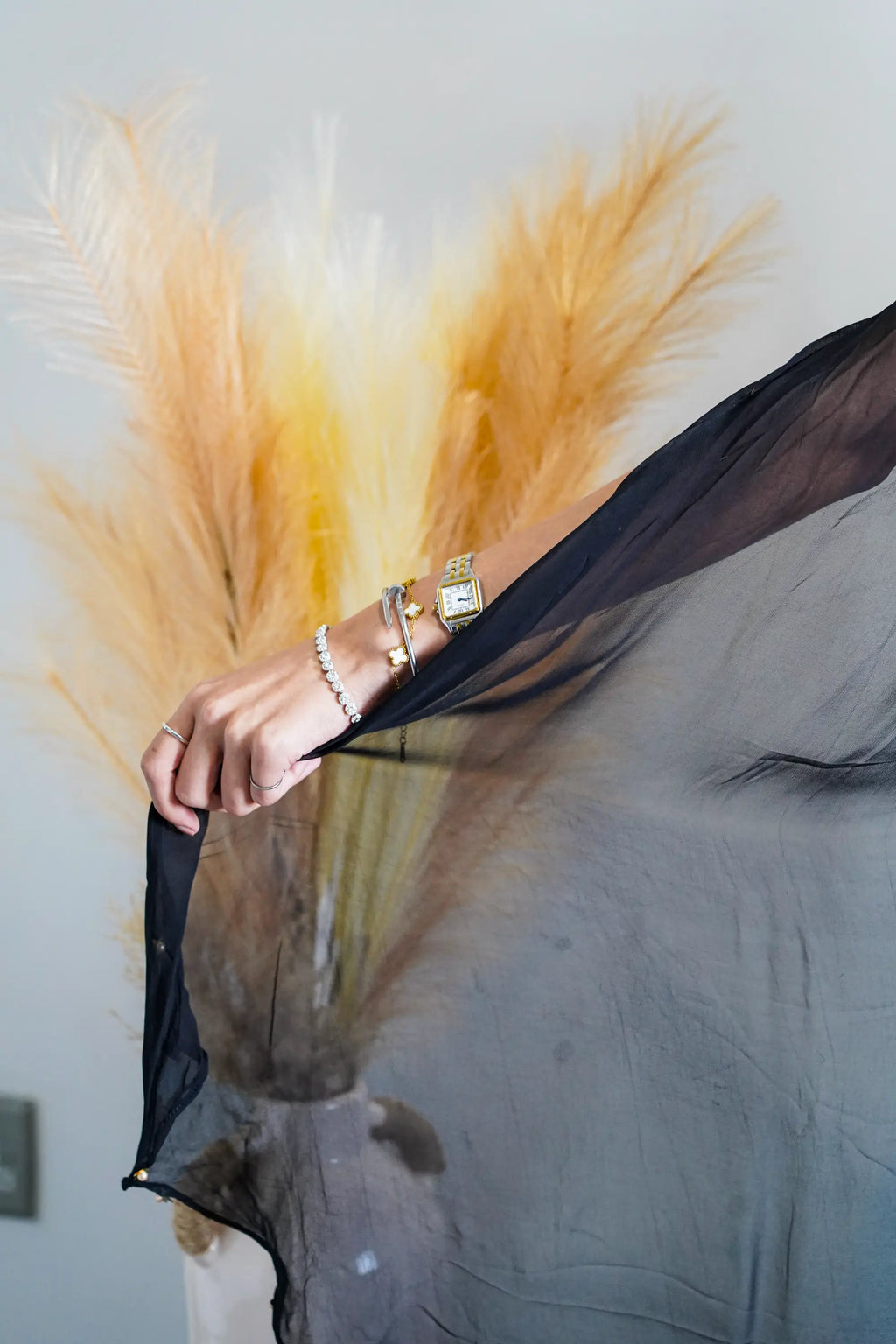 Royal Black Cape 2PC CO ORD