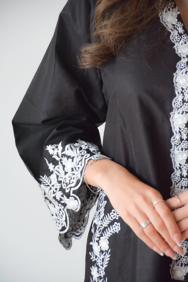 ELEGANT BLACK 2 PC CO ORD